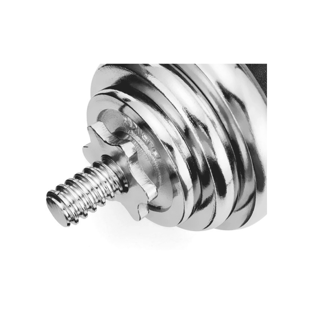 Набор гантелей в кейсе Gymtek хромированные 2х10 кг