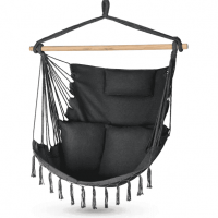 Бразильське крісло-гамак Outtec Boho Sois XXL графітовий
