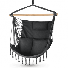 Бразильське крісло-гамак Outtec Boho Sois XXL графітовий Бразильське крісло-гамак Outtec Boho Sois XXL графітовий