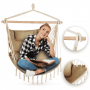 Бразильське крісло - гамак Outtec Boho Sois XXL бежевий