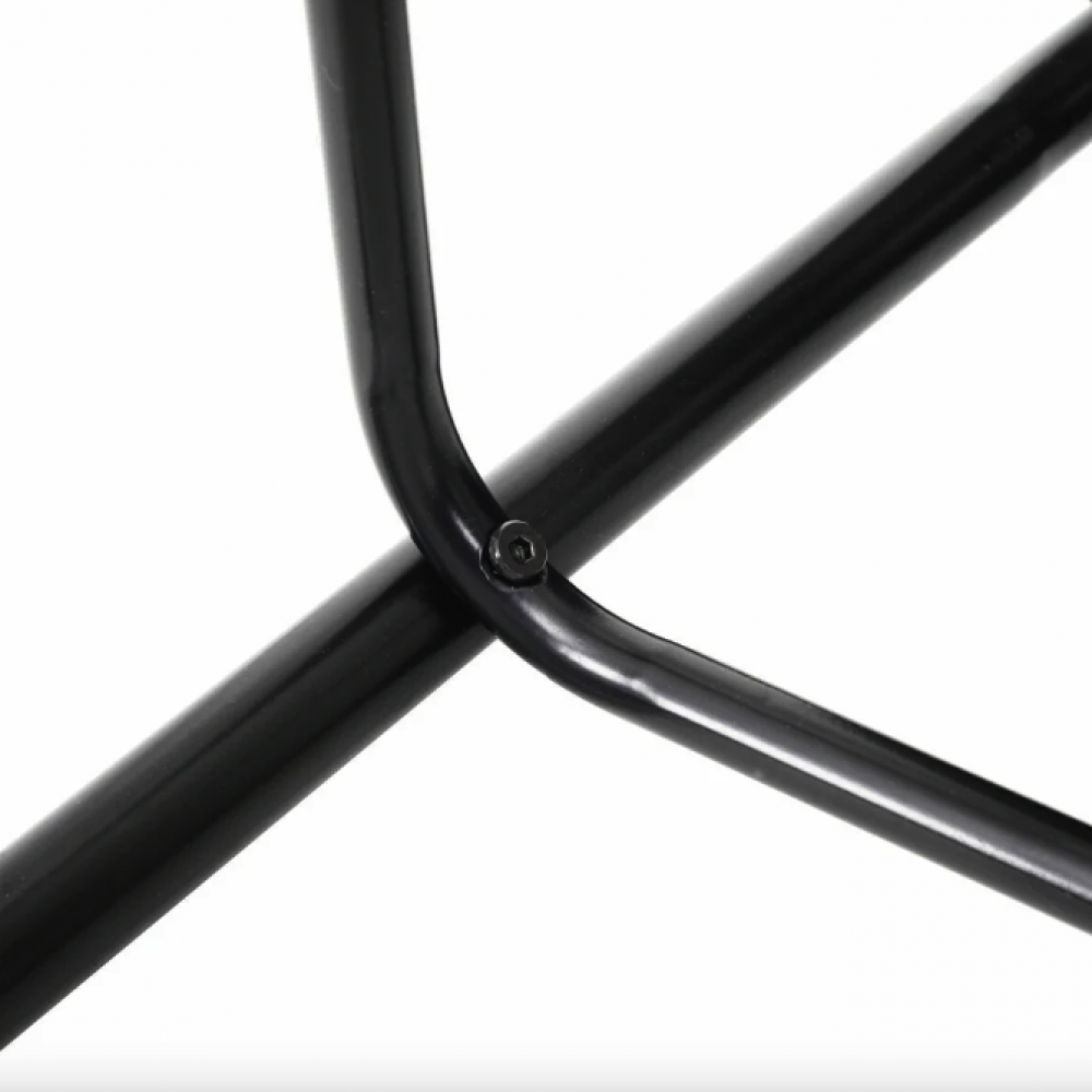 Комплект меблів Costway Katarina стіл і 4 стільці чорний