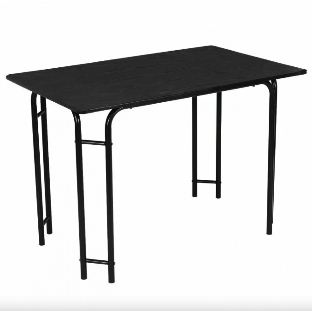 Комплект меблів Costway Katarina стіл і 4 стільці чорний