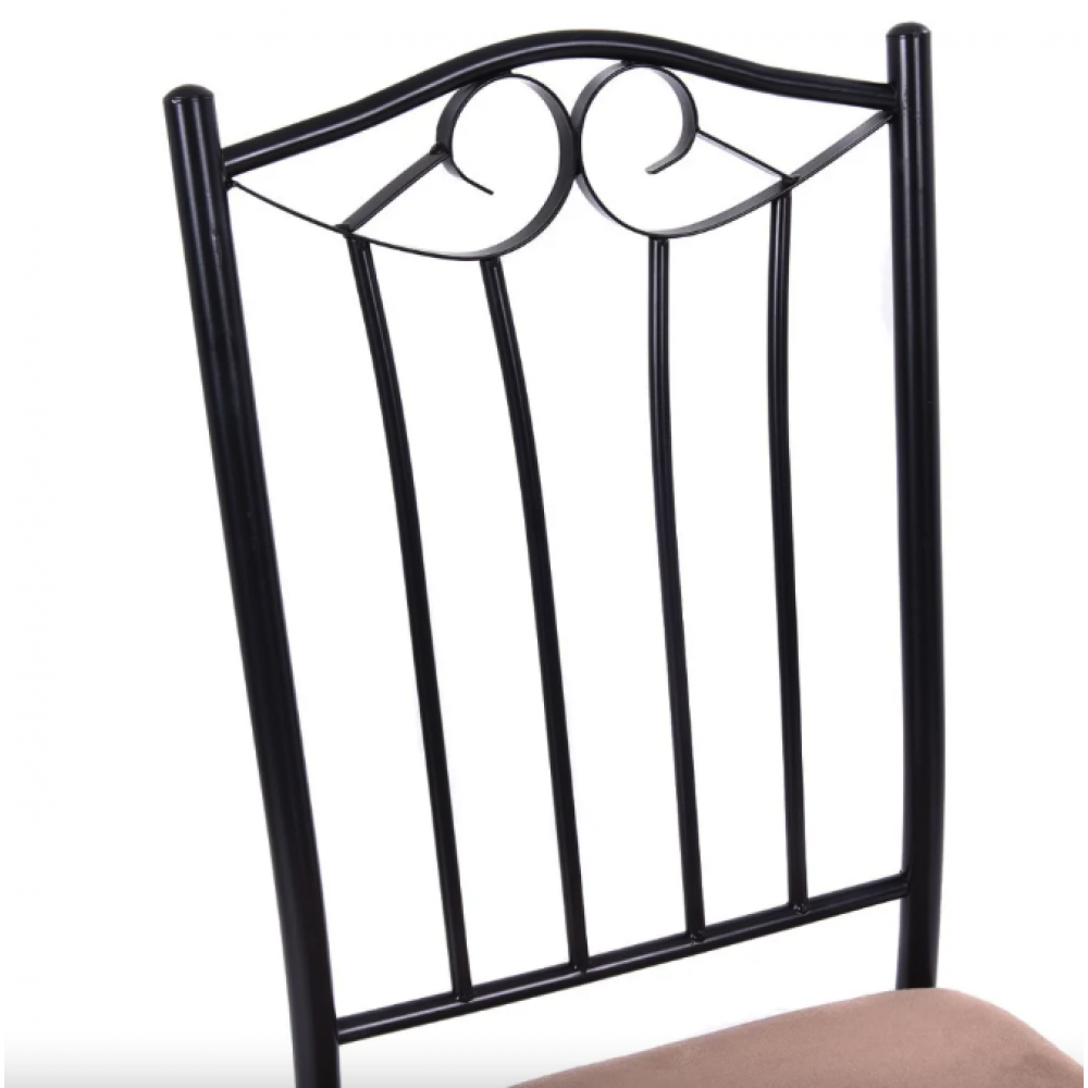 Комплект мебели Costway Sofi стол и 4 мягких стула бежевый