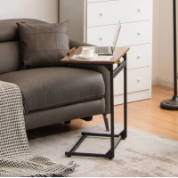 Журнальный столик Costway Allegro с регулируемой столешницей в стиле Loft