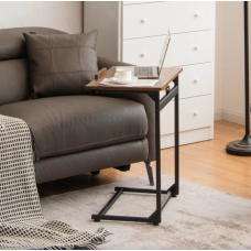 Журнальний столик Costway Allegro з регульованою стільницею в стилі Loft Журнальний столик Costway Allegro з регульованою стільницею в стилі Loft