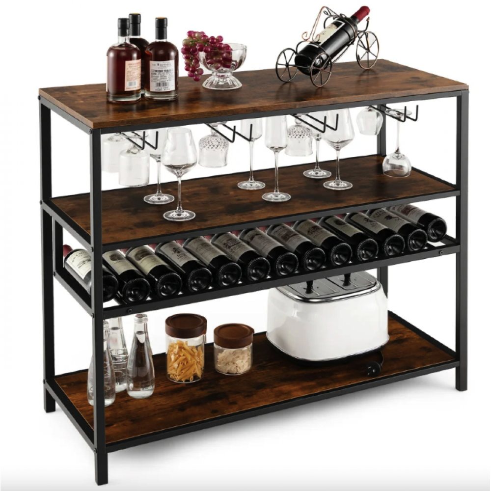 Стол для кухни Costway Alfred фуршетный в стиле Loft