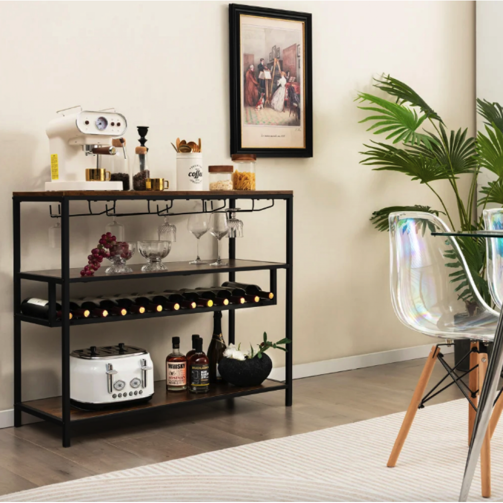 Стол для кухни Costway Alfred фуршетный в стиле Loft