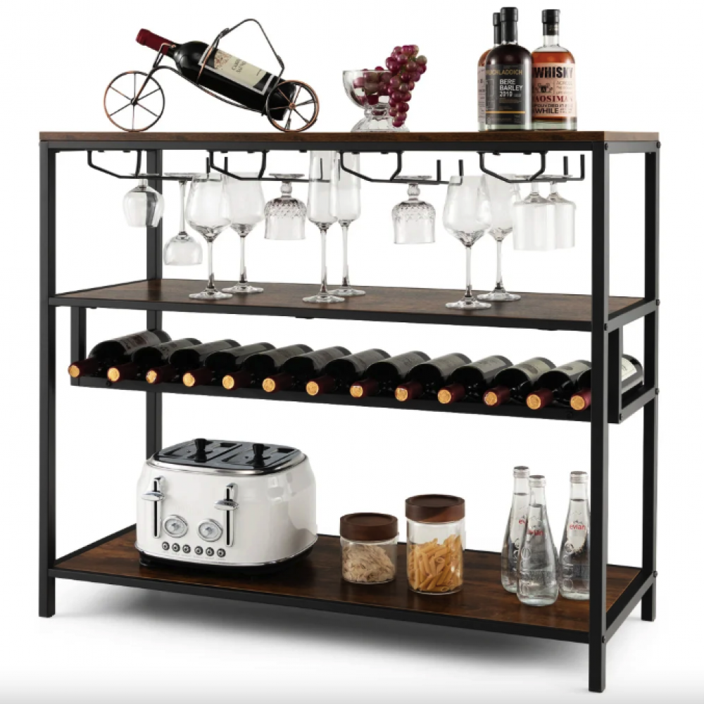 Стол для кухни Costway Alfred фуршетный в стиле Loft