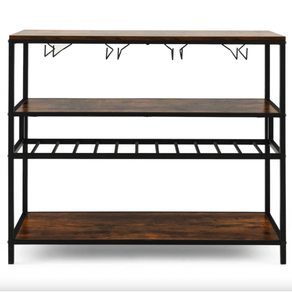 Стол для кухни Costway Alfred фуршетный в стиле Loft