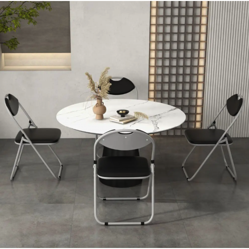 Комплект з 4х складаних стільців Costway Moro