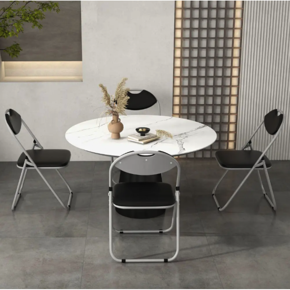 Комплект з 4х складаних стільців Costway Moro