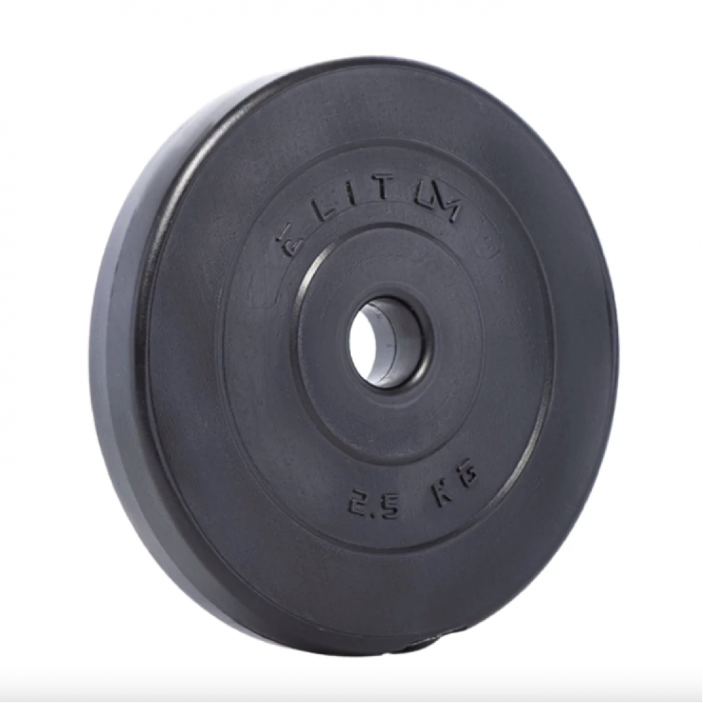 Гантелі Elitum 2 х 18,5кг з подовжувачем грифа для штанги