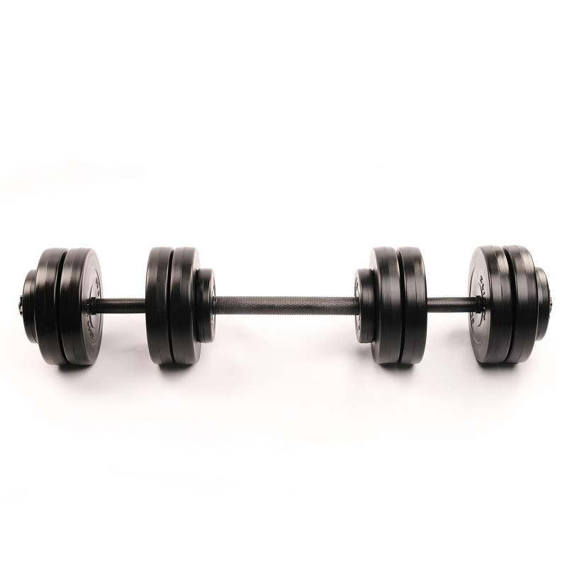 Гантели Elitum 2 x 26 кг с удлинителем грифа для штанги