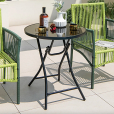 Садовый стол Costway Mix складной круглый