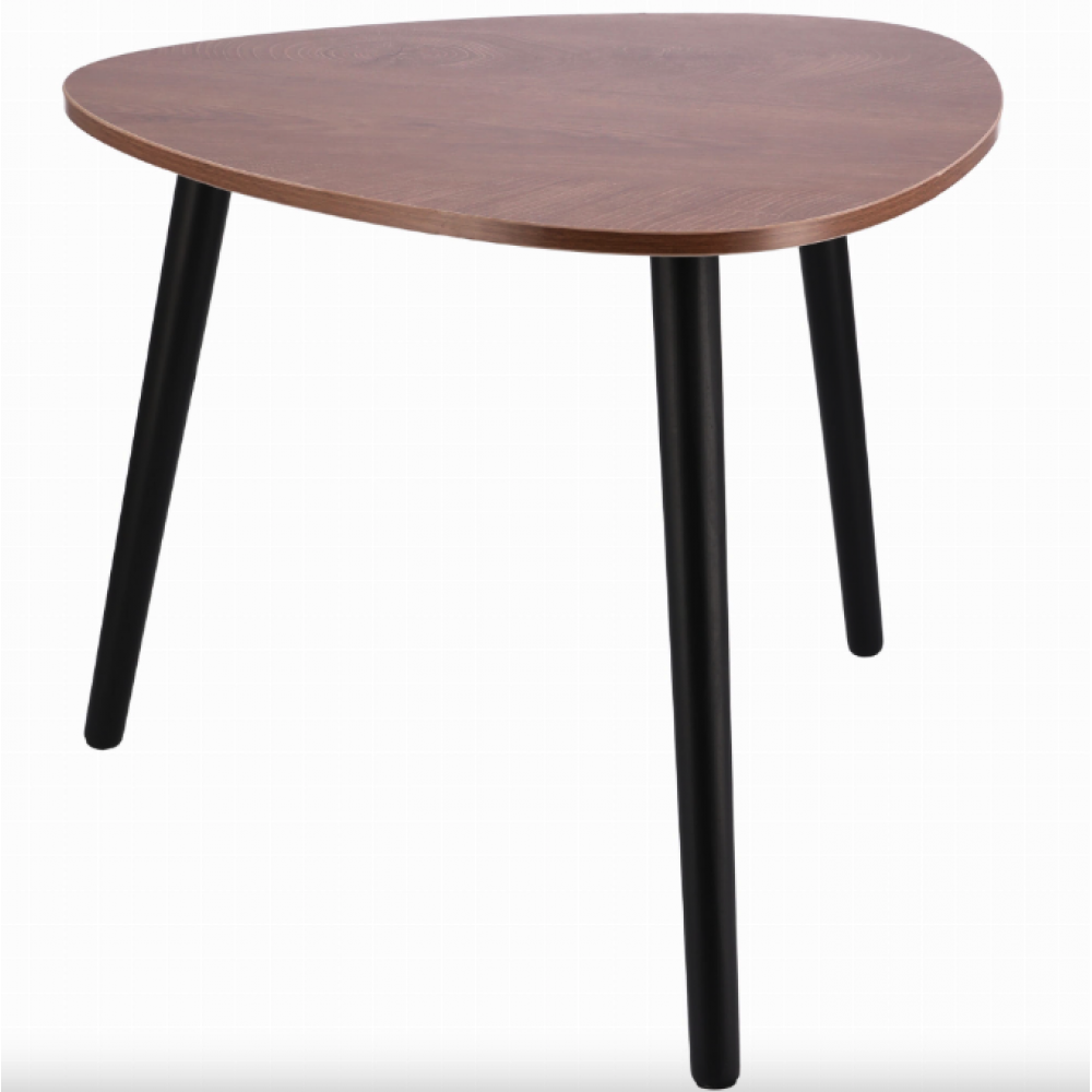 Комплект журнальних столиків Jumi Sinsey коричнево-чорний