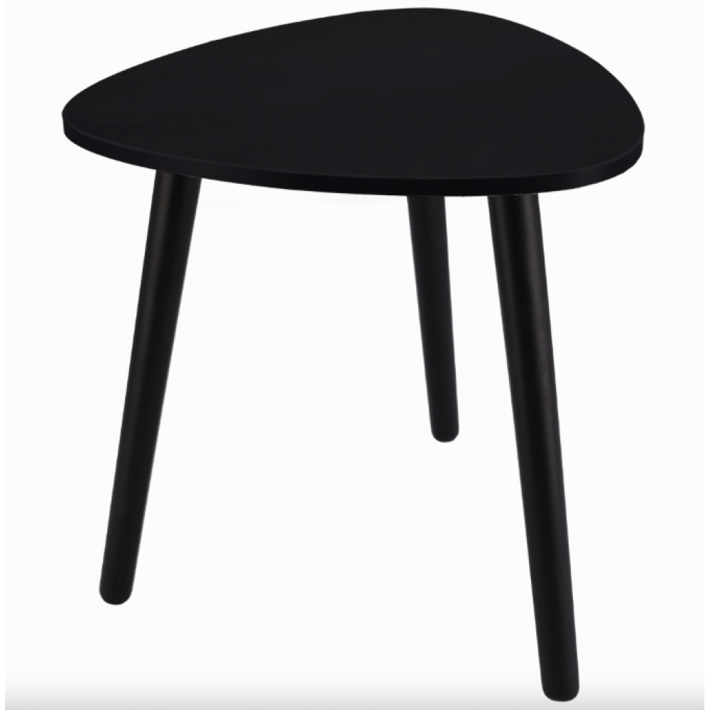 Комплект журнальних столиків Jumi Sinsey коричнево-чорний