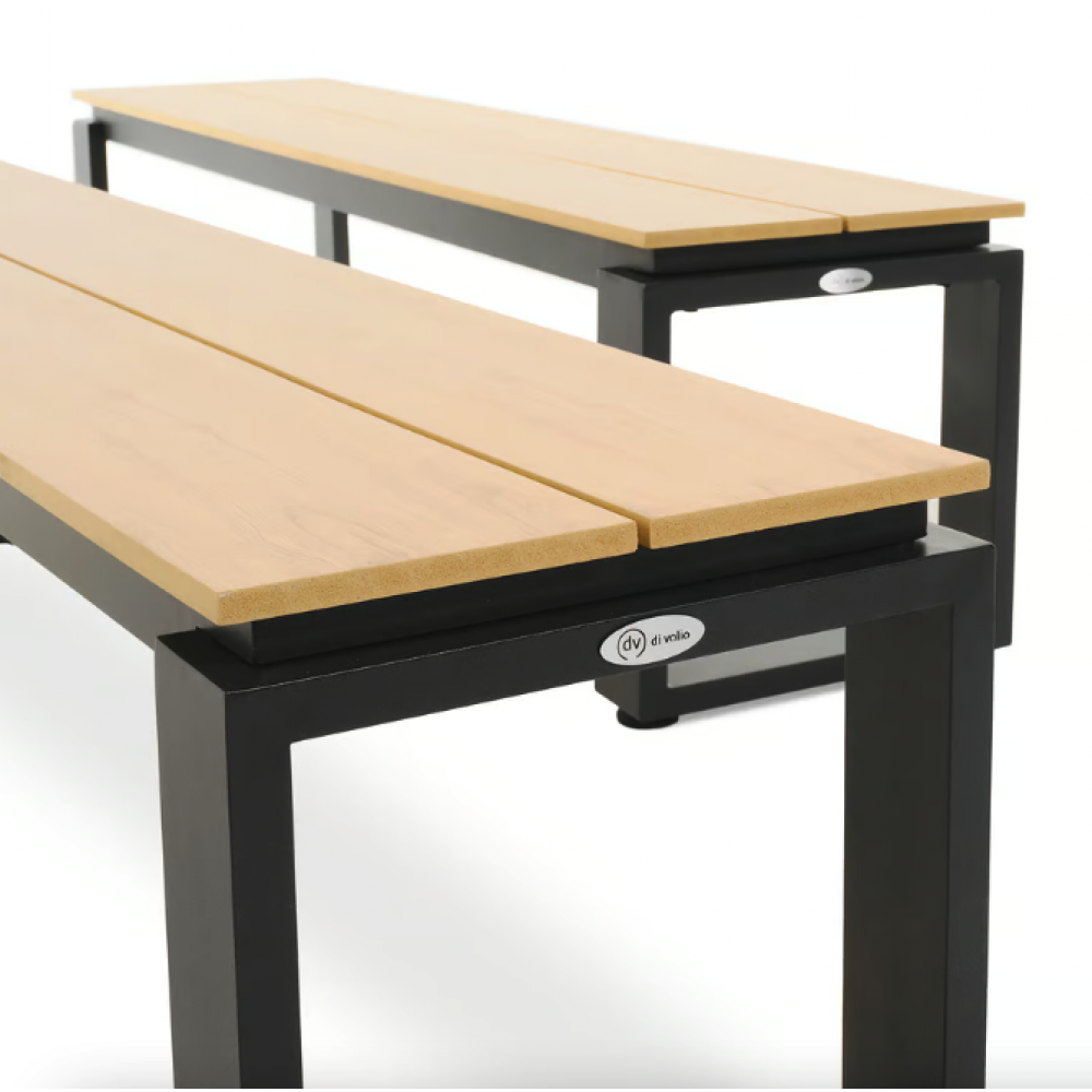 Садова лавка Di Volio Pisa 160 см 2 штуки бежевий