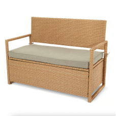 Садова лавка Di Volio Verbana з місцем для зберігання, бежева
