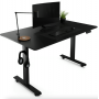Компьютерный стол с регулируемой высотой Di Volio Rapalo черный