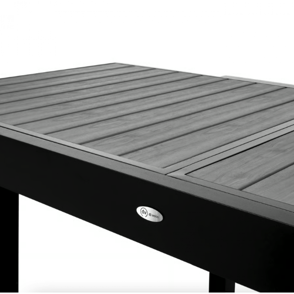 Садовый стол Di Volio Comlo раздвижной серый