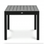 Садовый стол Di Volio Comlo раздвижной серый