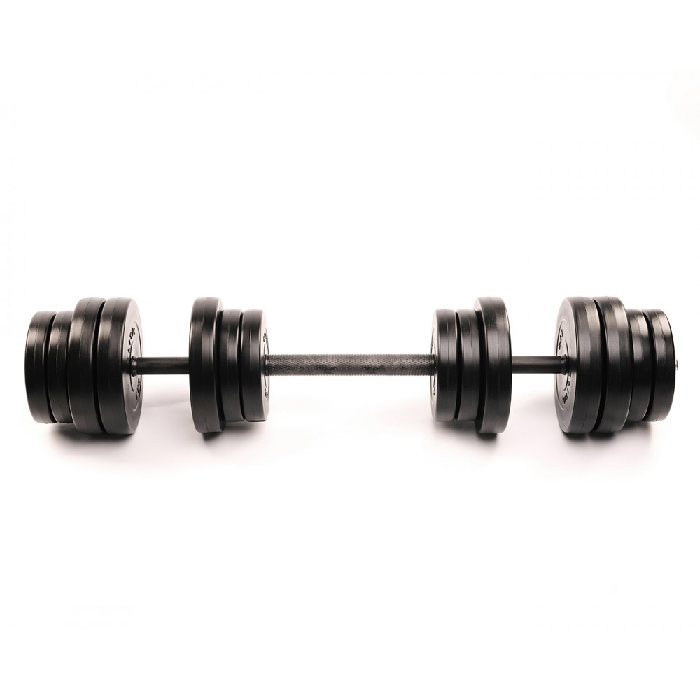 Гантели Elitum 2 х 31 кг с удлинителем грифа для штанги