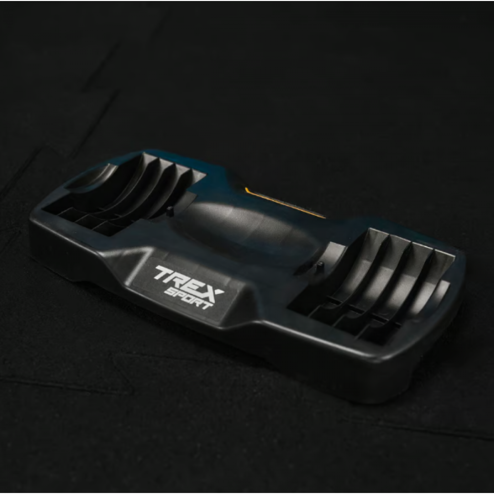 Разборная регулируемая гантель Trex Sport 2–11,5 кг, чёрная