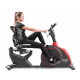 Горизонтальный велотренажер Hop-Sport HS-095L Scale черный+ мат