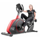 Горизонтальный велотренажер Hop-Sport HS-095L Scale черный+ мат