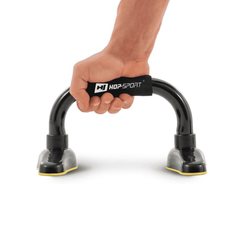 Упори для віджимань Hop-Sport M020PU чорно-жовті