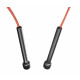 Скакалка Hop-Sport Crossfit NEW з пластиковыми ручками HS-P025JR красная