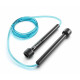 Скакалка Hop-Sport Crossfit NEW з пластиковыми ручками HS-P025JR синяя