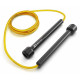 Скакалка Hop-Sport Crossfit NEW з пластиковыми ручками HS-P025JR желтая