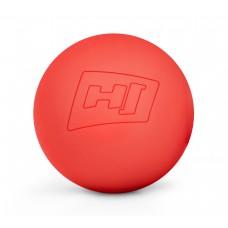 Силіконовий масажний м'яч 63 мм Hop-Sport S063MB червоний