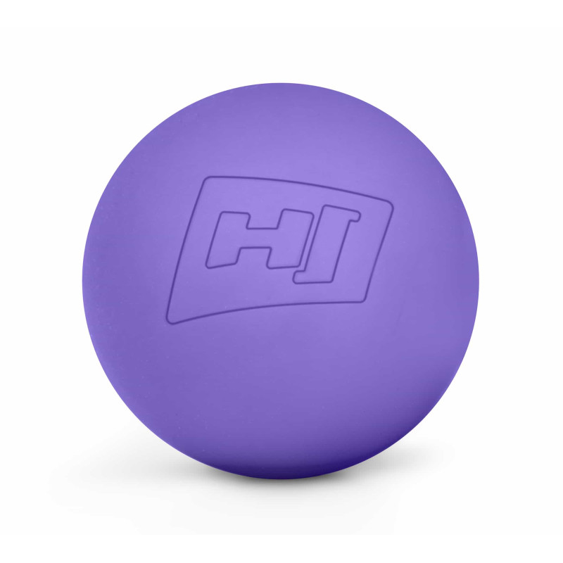 Силиконовый массажный мяч 63 мм Hop-Sport HS-S063MB фиолетовый