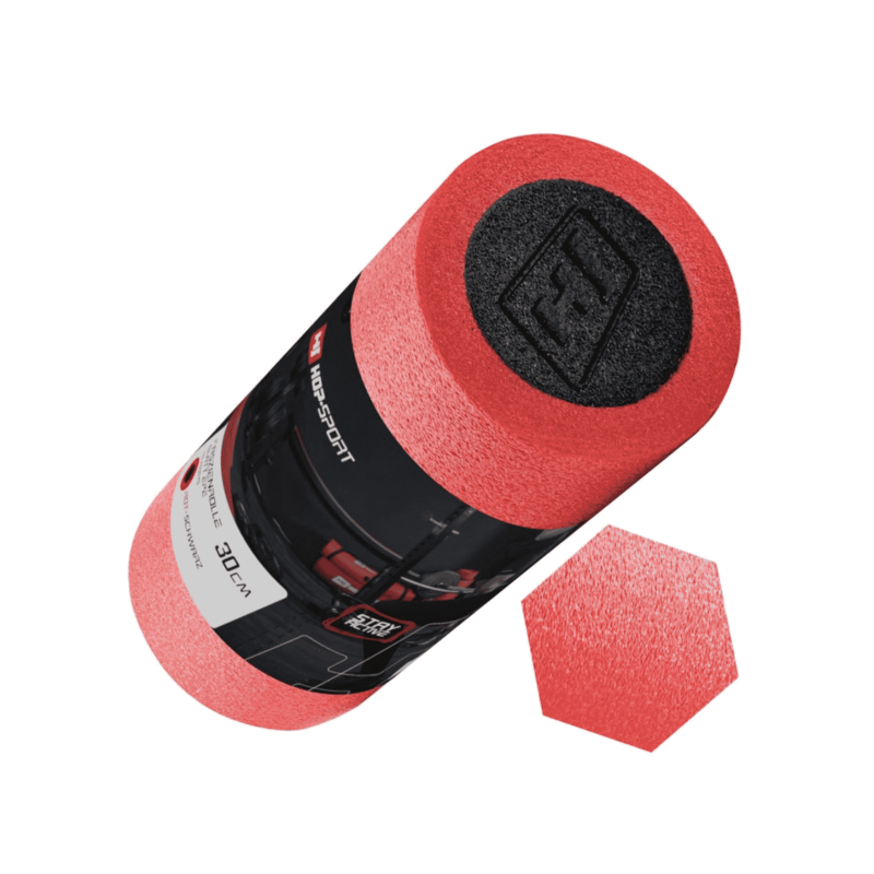 Масажний ролик Hop-Sport EPE 30 см червоний