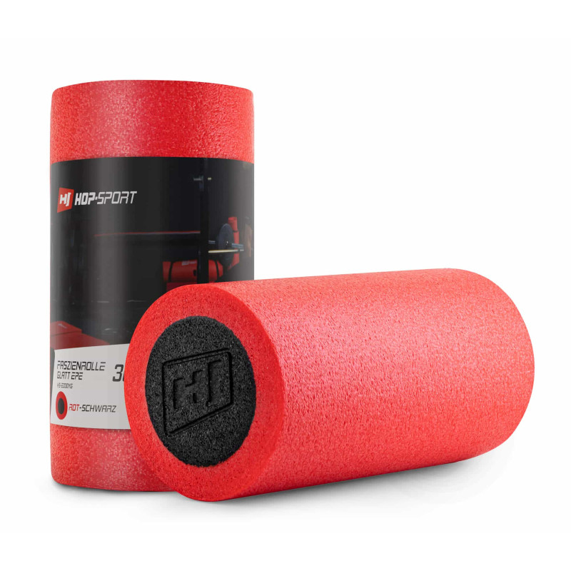 Масажний ролик Hop-Sport EPE 30 см червоний