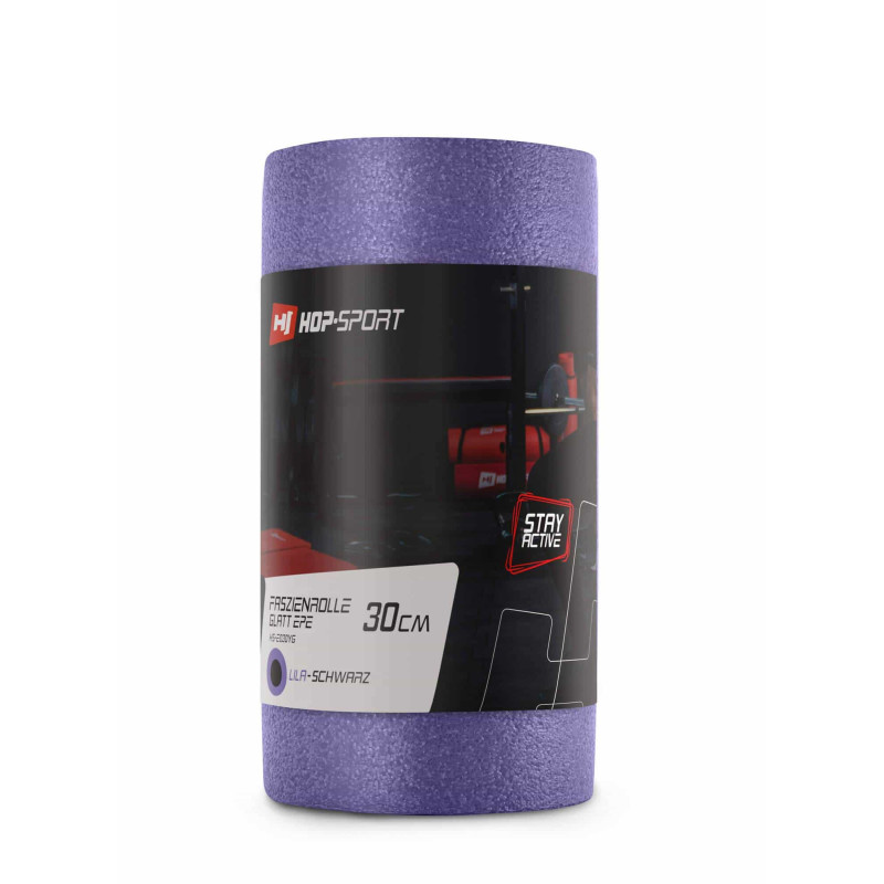 Массажный ролик (валик роллер) EPE 30см Hop-Sport HS-E030YG фиолетовый