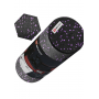 Роллер массажер гладкий заполненный Hop-Sport P033SYG EPP 33 см черно-фиолетовый