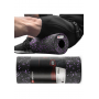 Роллер массажер гладкий Hop-Sport P033YG EPP 33 см черно-фиолетовый