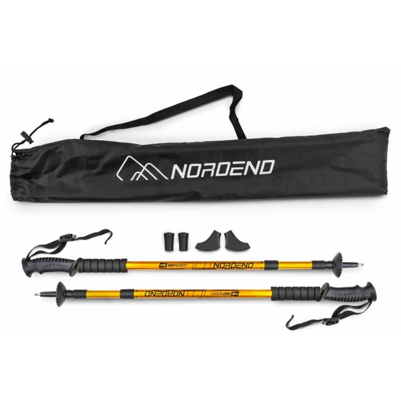 Трекинговые палки Hop-Sport Nordend золотистые
