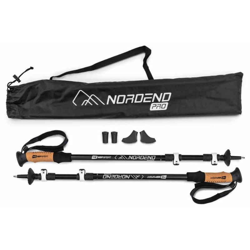 Трекинговые палки Hop-Sport Nordend Pro черные