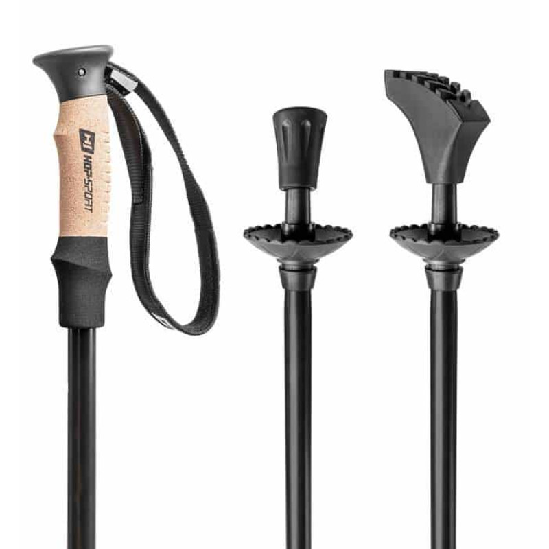 Трекинговые палки Hop-Sport Nordend Pro черные