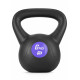 Гиря вінілова 6кг Hop-Sport PB006KB чорна