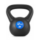 Гиря вінілова 12кг Hop-Sport PB012KB чорна