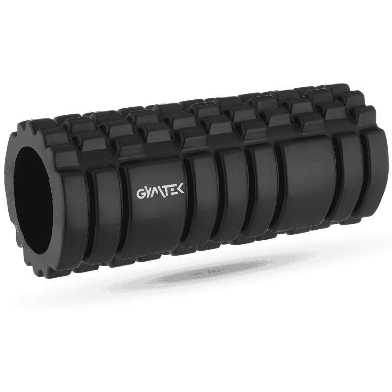 Массажный ролик Gymtek для йоги и фитнеса EVA 33*14см черный