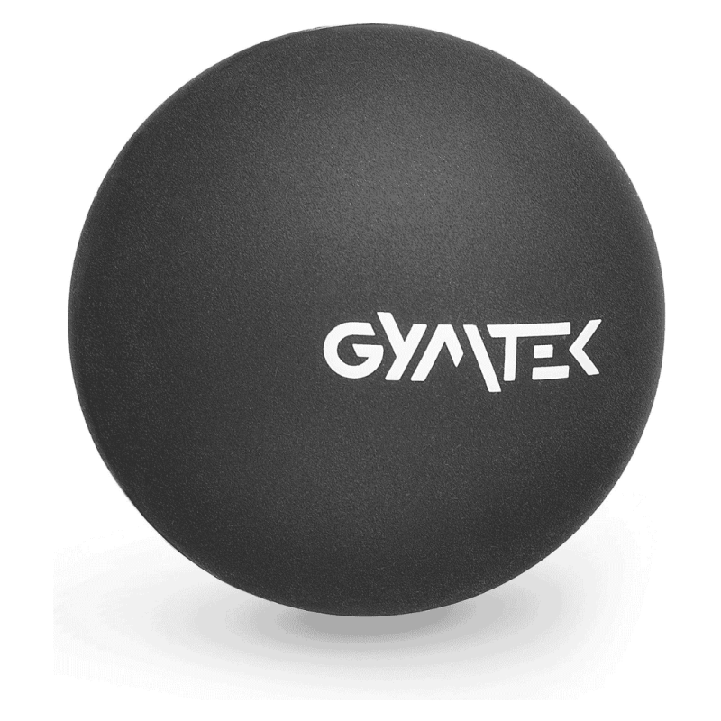 Массажный мяч Gymtek 63 мм силиконовый черный