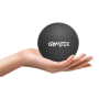 Массажный мяч Gymtek 63 мм силиконовый черный