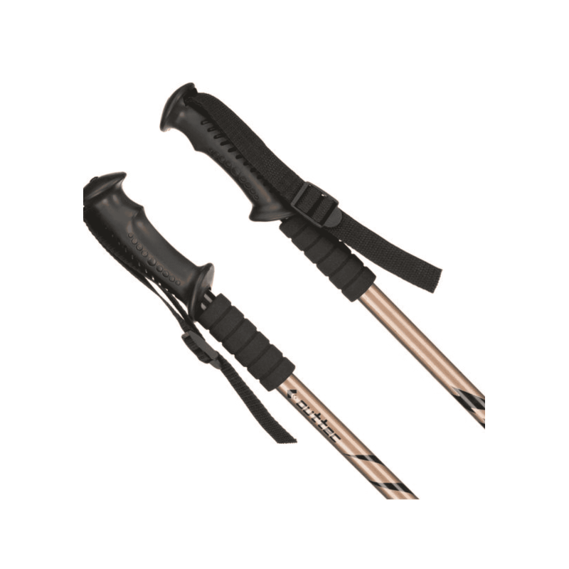 Трекинговые палки Outtec алюминиевые 3-х секционные 65-135см Anti-shock