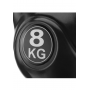 Гиря виниловая Gymtek 8 кг черный